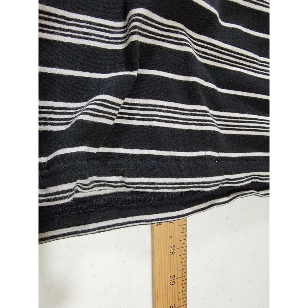 Lacoste Striped V-neck T-shirt - sz 6 - Picture 5 of 6